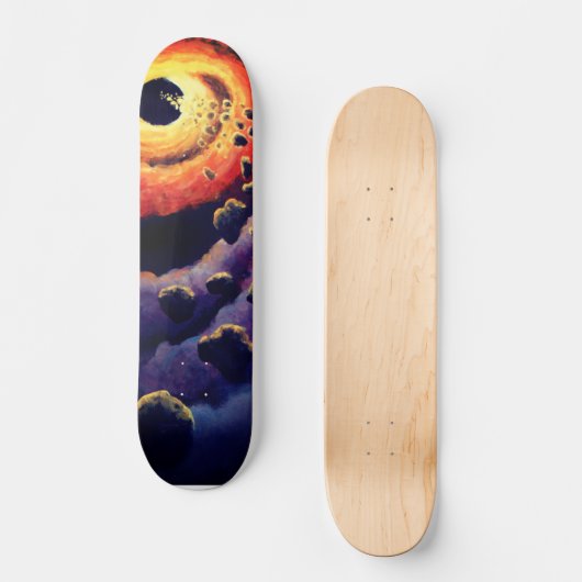 ruimtewerveling skateboard (Voorkant)