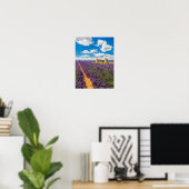 Ruin in Lavender Field, Frankrijk Poster (Thuiskantoor)