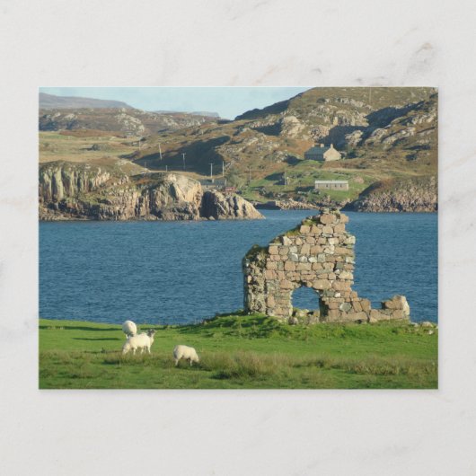 Ruin op Iona Briefkaart (Voorkant)