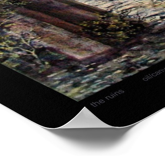 ruïne poster (Hoek)