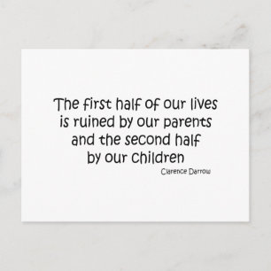 Ruined Life quote Briefkaart