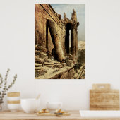 Ruined Temple in Ballbeck Poster (Keuken)