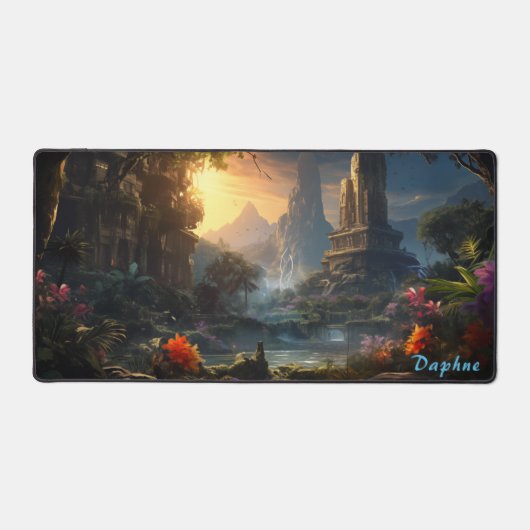 Ruines antiques personnalisées dans le Mat du bure (Recto)