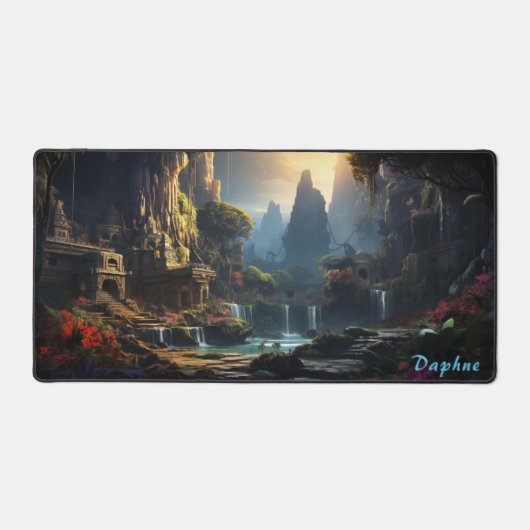 Ruines antiques personnalisées dans le Mat du bure (Recto)