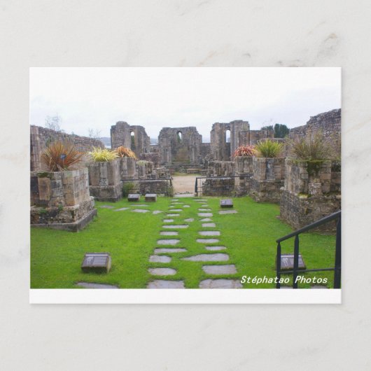 Ruines BRETAGNE FRANKRIJK Briefkaart (Voorkant)