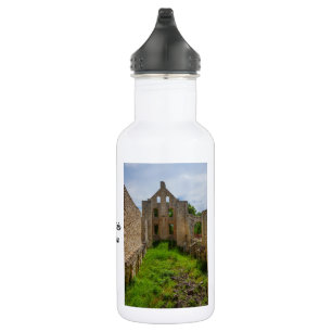 Ruines de la pièce vide Bouteille d'eau en acier i