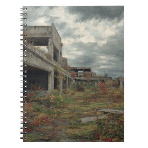 Ruines en ruine Carnet de surcroissance d'automne