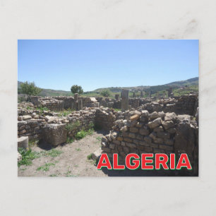 Ruïnes in Djemila, Algerije Briefkaart