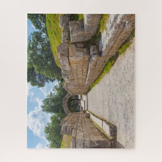 Ruïnes in het oude Olympia, Elis, Griekenland Legpuzzel (Verticaal)