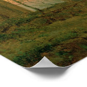 Ruïnes van het Oybin-klooster 1835-40 Poster (Hoek)