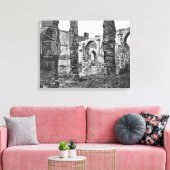 Ruïnes van het Storehouse Canvas Afdruk (Insitu (Woonkamer))