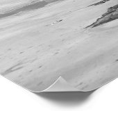 ruïnes van het zwarte en witte ballybunion poster (Hoek)