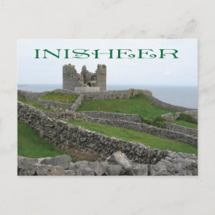 Ruïnes van Inisheer, Ierland Briefkaart