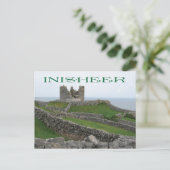 Ruïnes van Inisheer, Ierland Briefkaart (Staand voorkant)