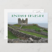 Ruïnes van Inisheer, Ierland Briefkaart (Voorkant / Achterkant)