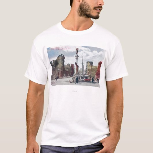 Ruins Along Mason Street, Union Square Status T-shirt (Voorkant)