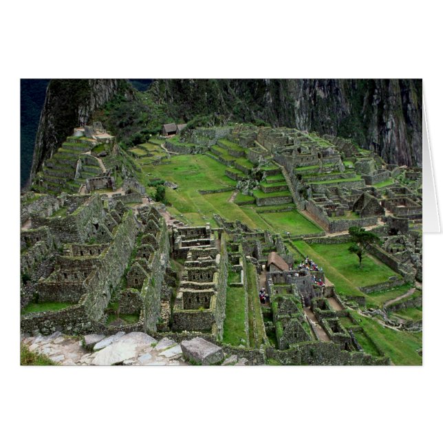 Ruins bij Machu Picchu (Voorkant Horizontaal)