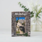 Ruins in Kotor, Montenegro Briefkaart (Staand voorkant)