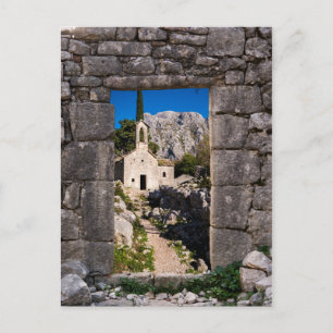 Ruins in Kotor, Montenegro Briefkaart