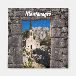 Ruins in Kotor, Montenegro Magneet