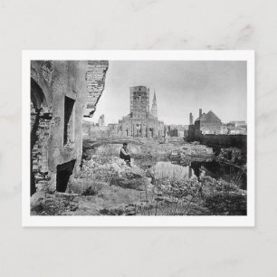 Ruins of Charleston South Carolina 1865 Briefkaart