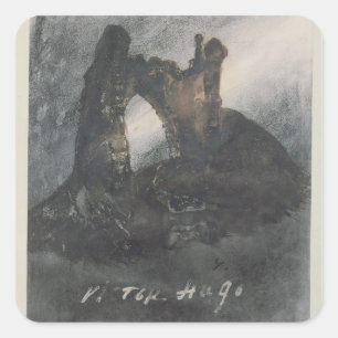 Ruins op Groz-Nez, Jersey of The Arch Vierkante Sticker