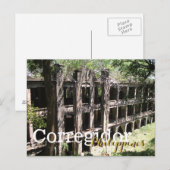 Ruins van Corregidor Bataan Filipijnen Briefkaart (Voorkant / Achterkant)