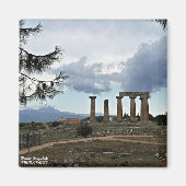 Ruins van Korinthe Magneet (Voorkant)