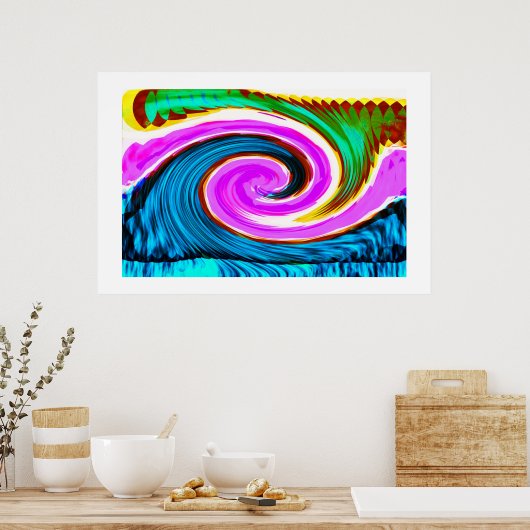 Ruiskunst Poster (Keuken)