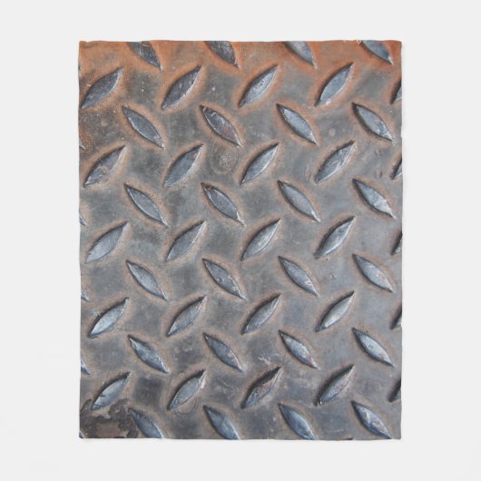 Ruitdiamantachtergrond, gelast surf fleece deken (Voorkant)