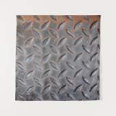 Ruitdiamantachtergrond, gelast surf wandkleed (Voorkant)