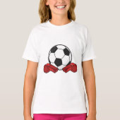 Ruiteistel en Voetbal T-shirt (Voorkant)
