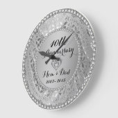 Ruiten en Zilver 10e Jubileum voor bruiloft Grote Klok (Hoek)