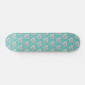 Ruitenblauw bg skateboard (Horizontaal)