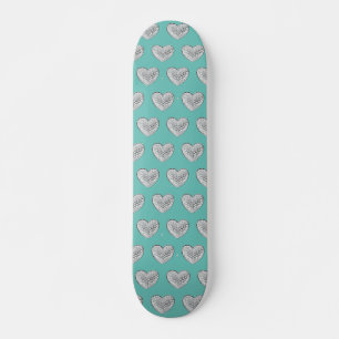 Ruitenblauw bg skateboard