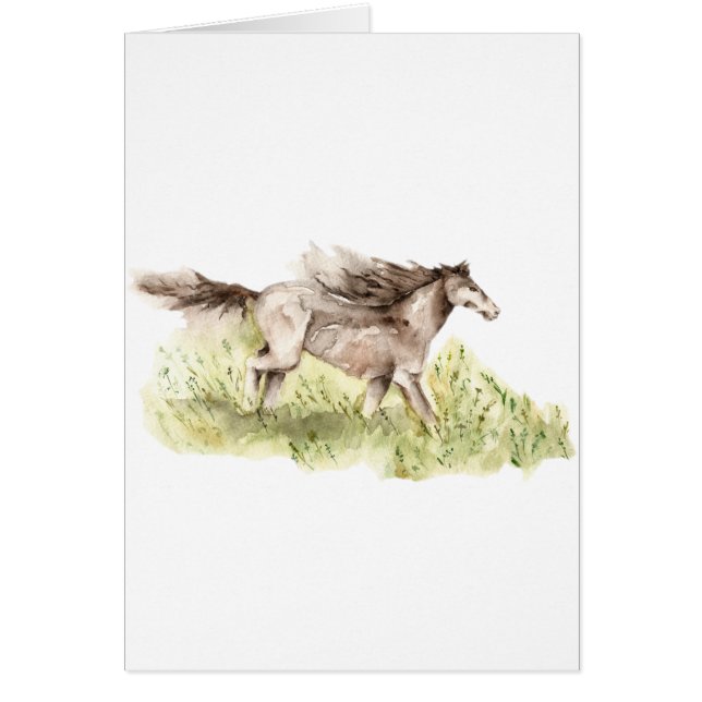Ruitend paard (Voorkant)