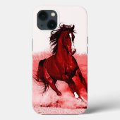 Ruitend paard Case-Mate iPhone case (Achterkant)