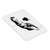 Ruitend paard magneet (Rechterzijde)