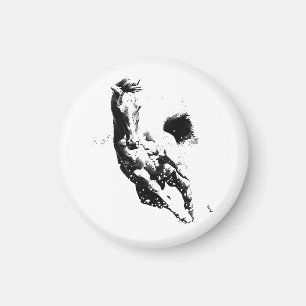 Ruitend paard magneet