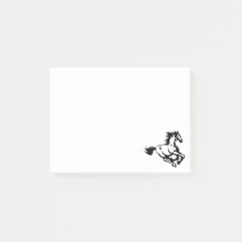 Ruitend paard post-it® notes