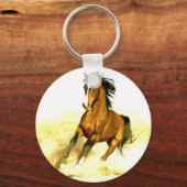 Ruitend paard sleutelhanger (Voorkant)