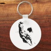 Ruitend paard sleutelhanger (Voorkant)