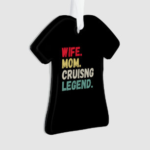 Ruitende legenda van de vrouw: punten van cabinere ornament