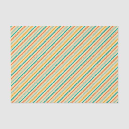 Ruitengestreepte patroon van Retro grunge Tissuepapier (Voorkant)