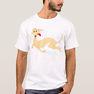 Ruitenkonijn en grijshond T-Shirt