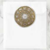 Ruitenvechter Ronde Sticker (Tas)