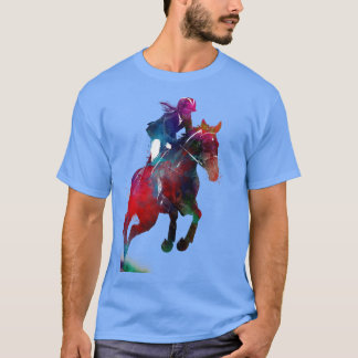 Ruiter paardensport t-shirt