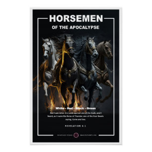 Ruiter van de Apocalyps 1 Perfect Poster