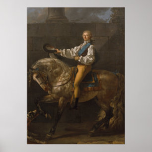 Ruiterportret van Stanisław Poster