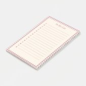 Ruitpatroon Takenlijst Post-it® Notes (Schuin)